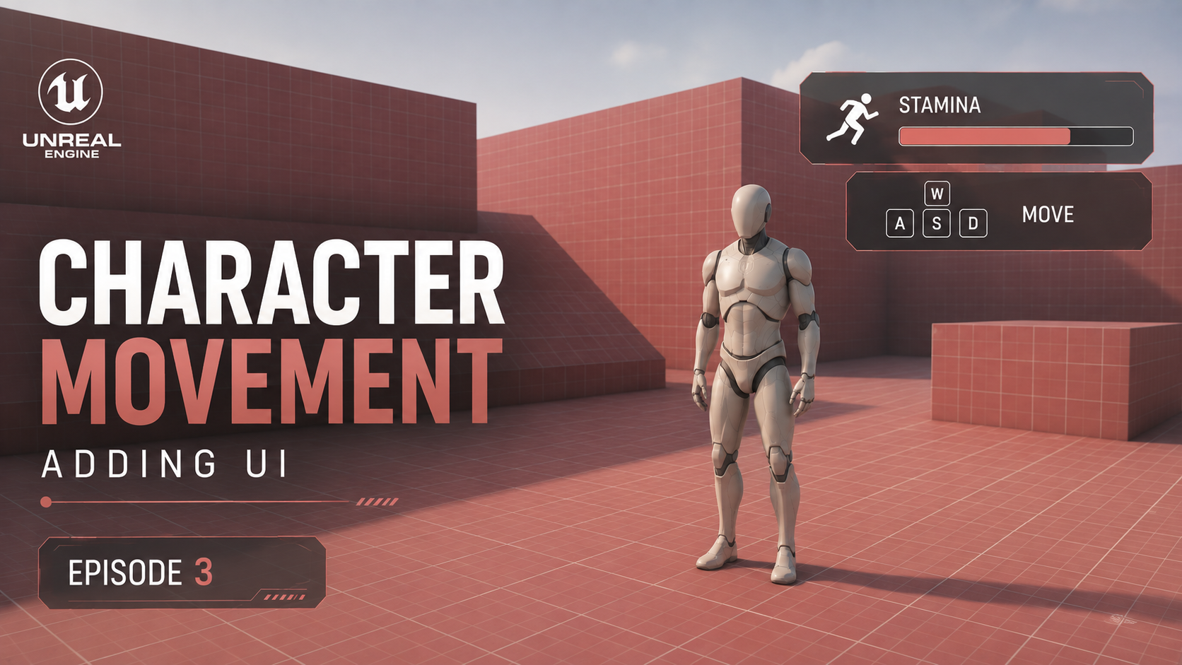 Character Movement Ep. 3 — Stamina UI