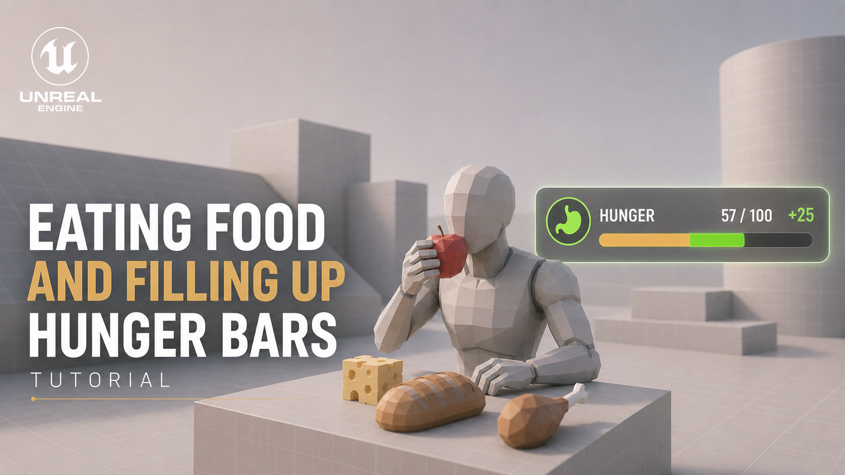 Eating Food & Filling Hunger Bars